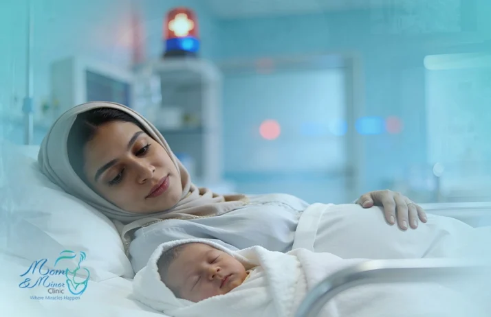 ما علامات الخطر بعد الولادة القيصرية؟