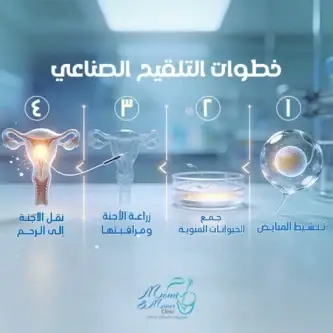 خطوات التلقيح الصناعي بالصور